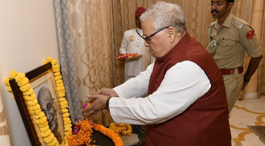 Hon’ble Governor paid homage to the Sardar Vallabhbhai Patel at Raj Bhawan 