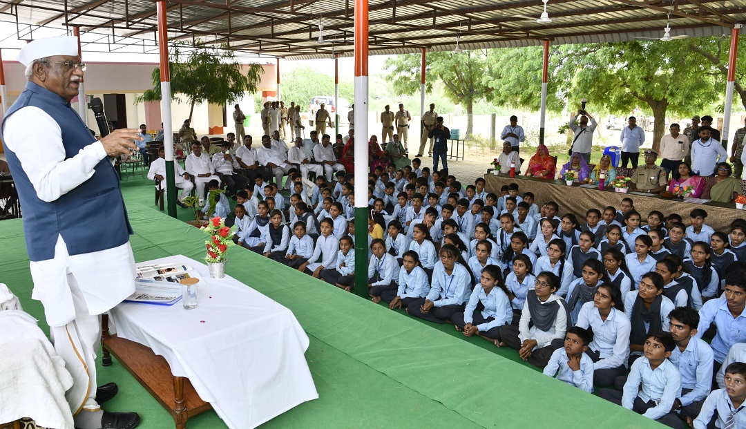 Hon'ble Governor emphasizes that children should take examinations with full confidence and strive to score good marks with a positive mindset.