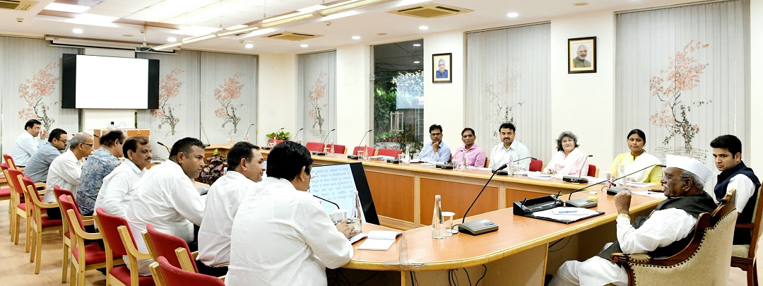 Hon'ble Governor has chaired a special meeting with Officers of Raj Bhawan.