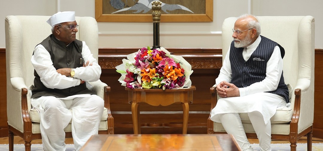 Hon'ble Governor meets Hon'ble Prime Minister, at New Delhi