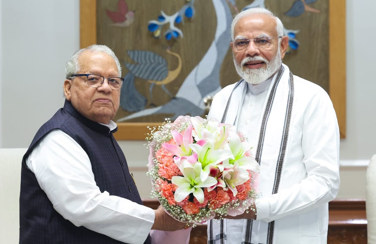 Hon'ble Governor called on Hon'ble Prime Minister of India at New Delhi