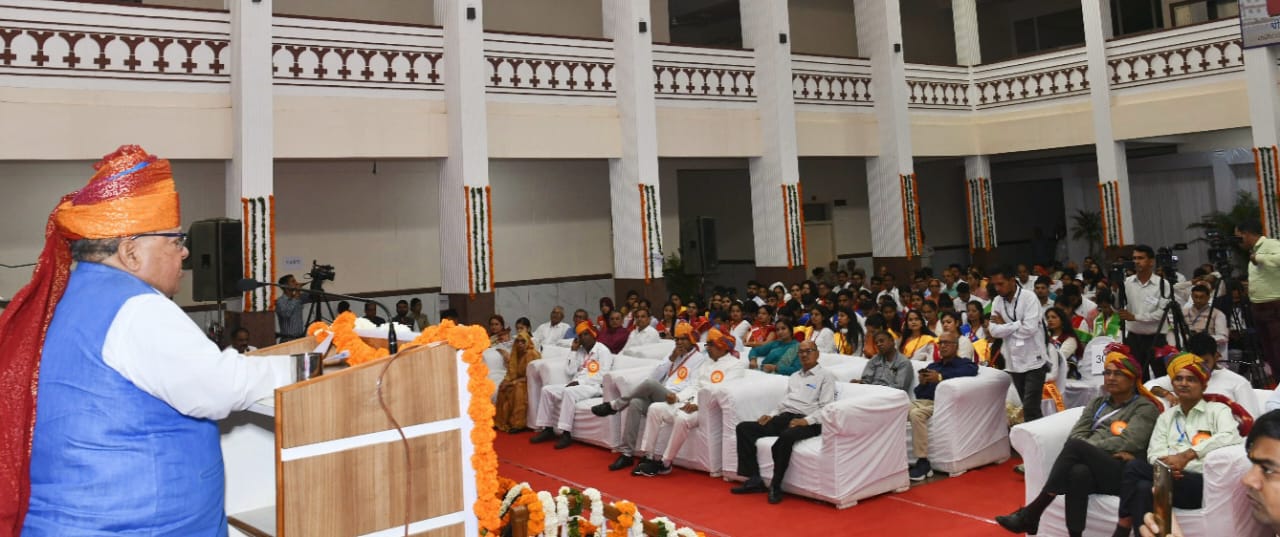 Hon'ble Governor presided over 3rd Convocation of Shekhawati University, Sikar 
