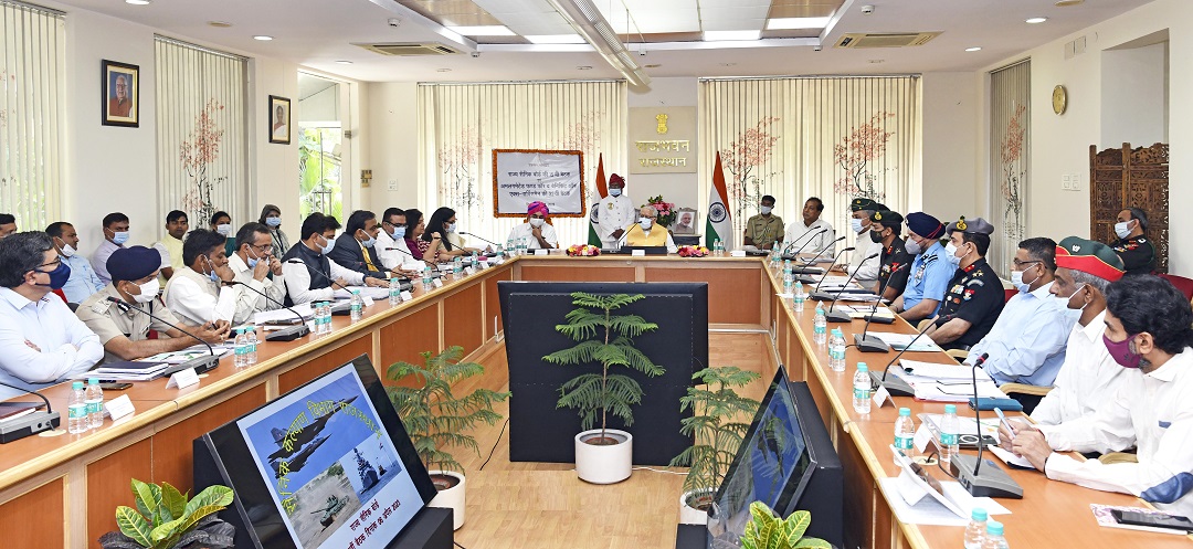 Hon'ble Governor has chaired meeting of Rajya Sainik Board