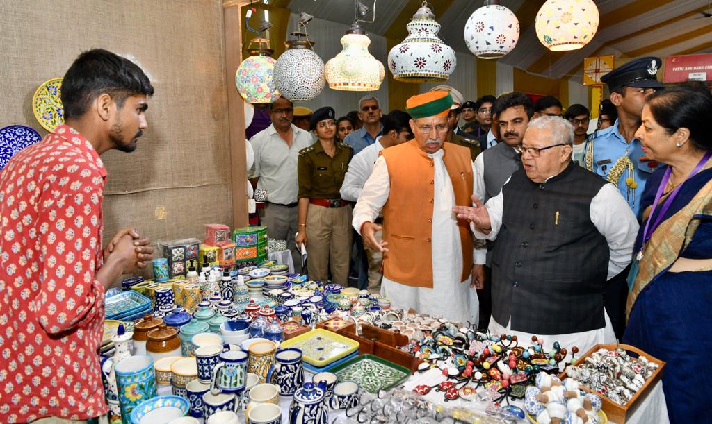 Hon’ble Governor has inaugurated courtyards at Craft Fair, National Culture Festival and 7 Cultural Centers under the Union Ministry of Culture.