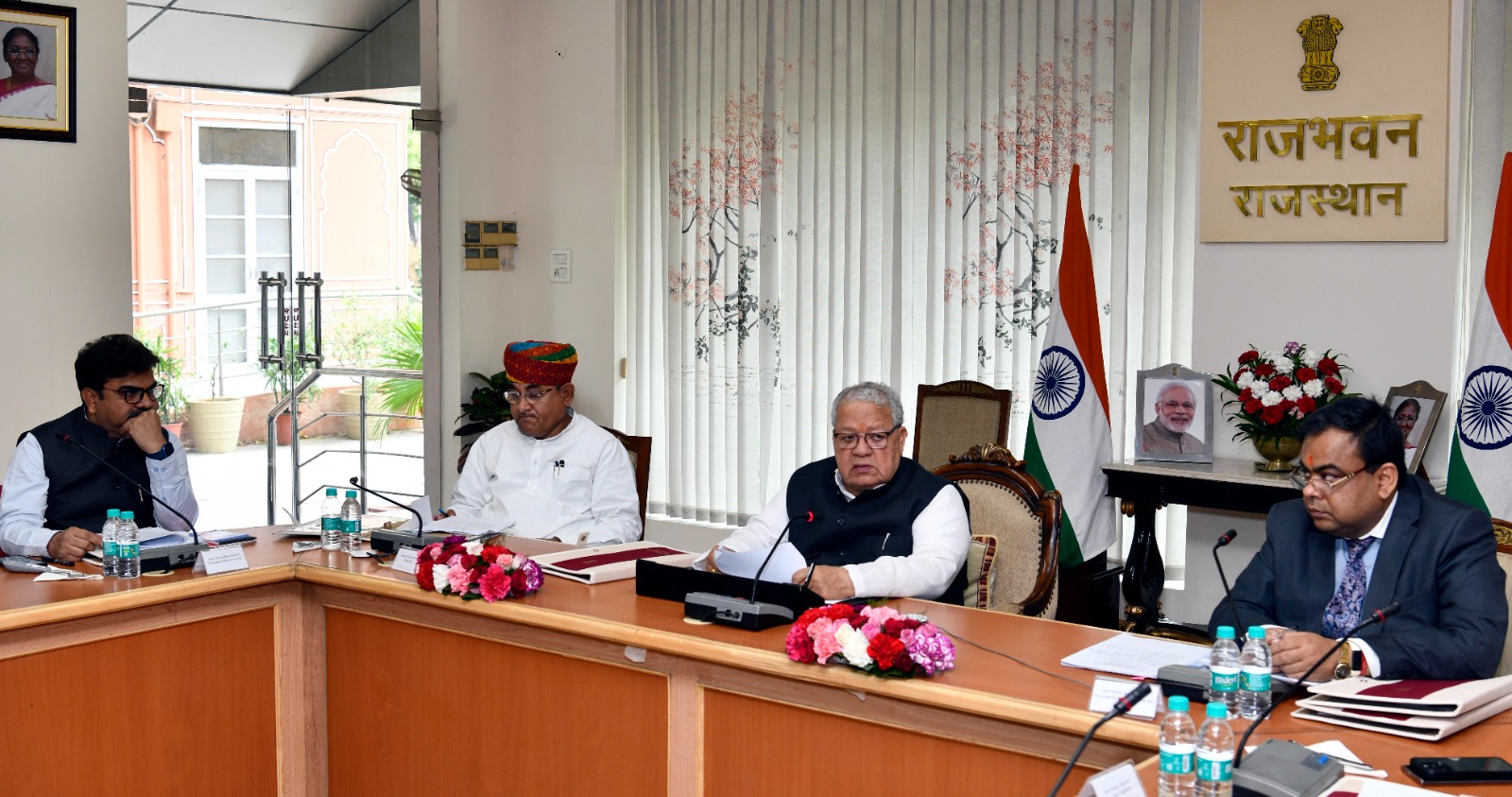 Hon'ble Governor has chaired meeting pertaining to Governor's Relief Fund