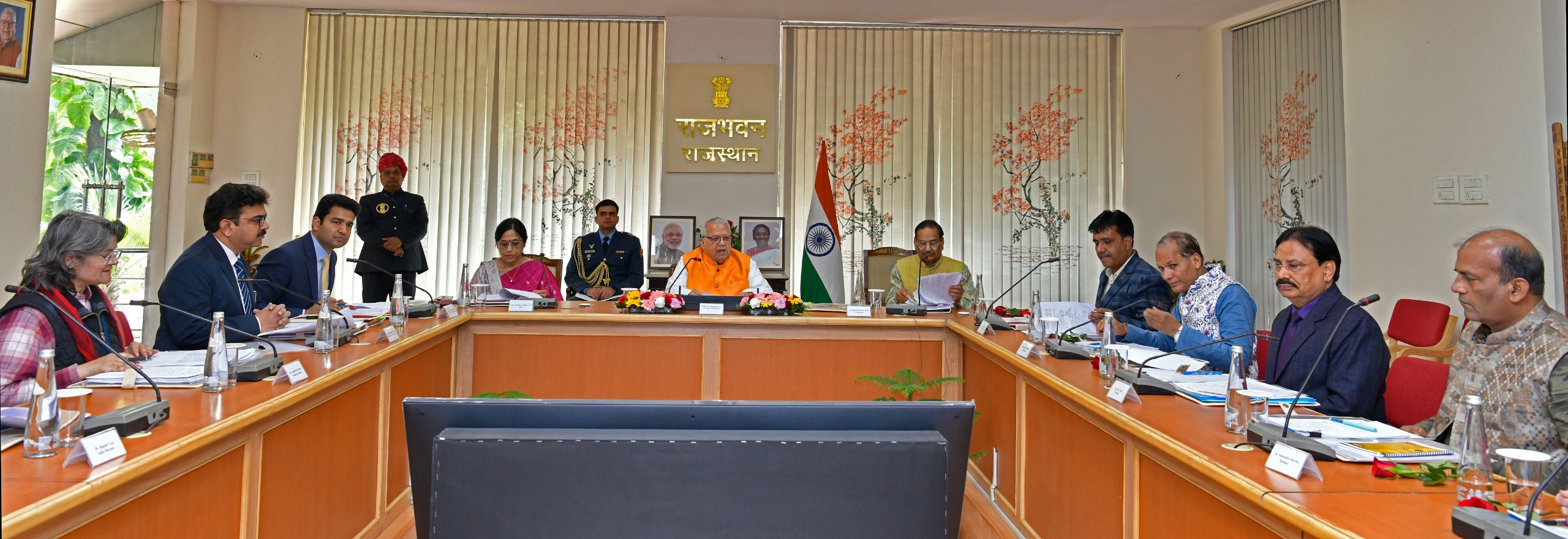 Hon'ble Governor Presides Over Red Cross Society Special Review Meeting